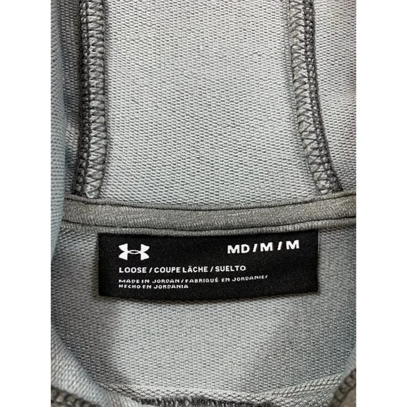 Under Armour‎ Lightweight Athletic Hoodie Sweatshirt (Women's Medium) Gray - Picture 3 of 10